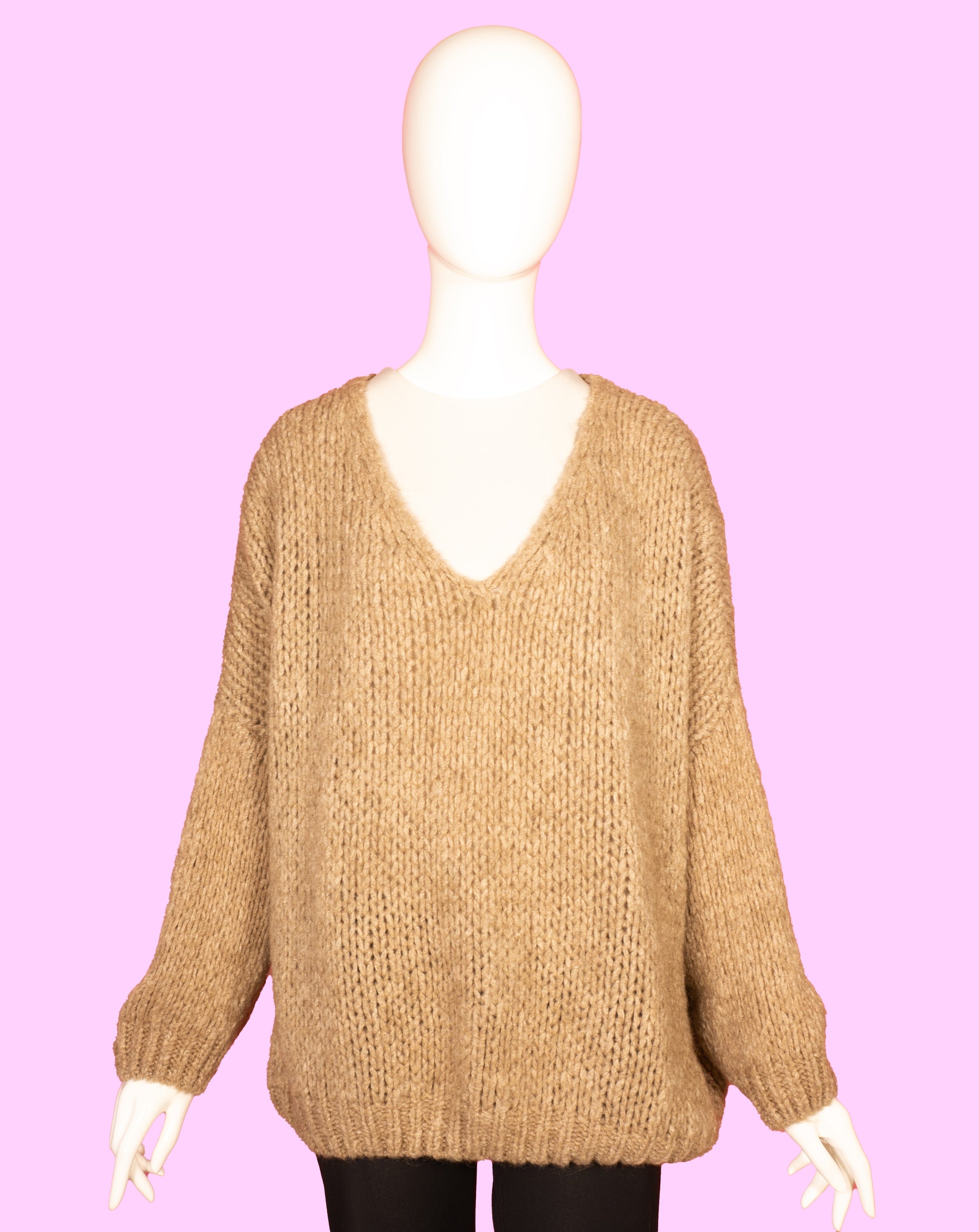 Oversized Strickpullover vom Hamburger Modelabel stegmann mode